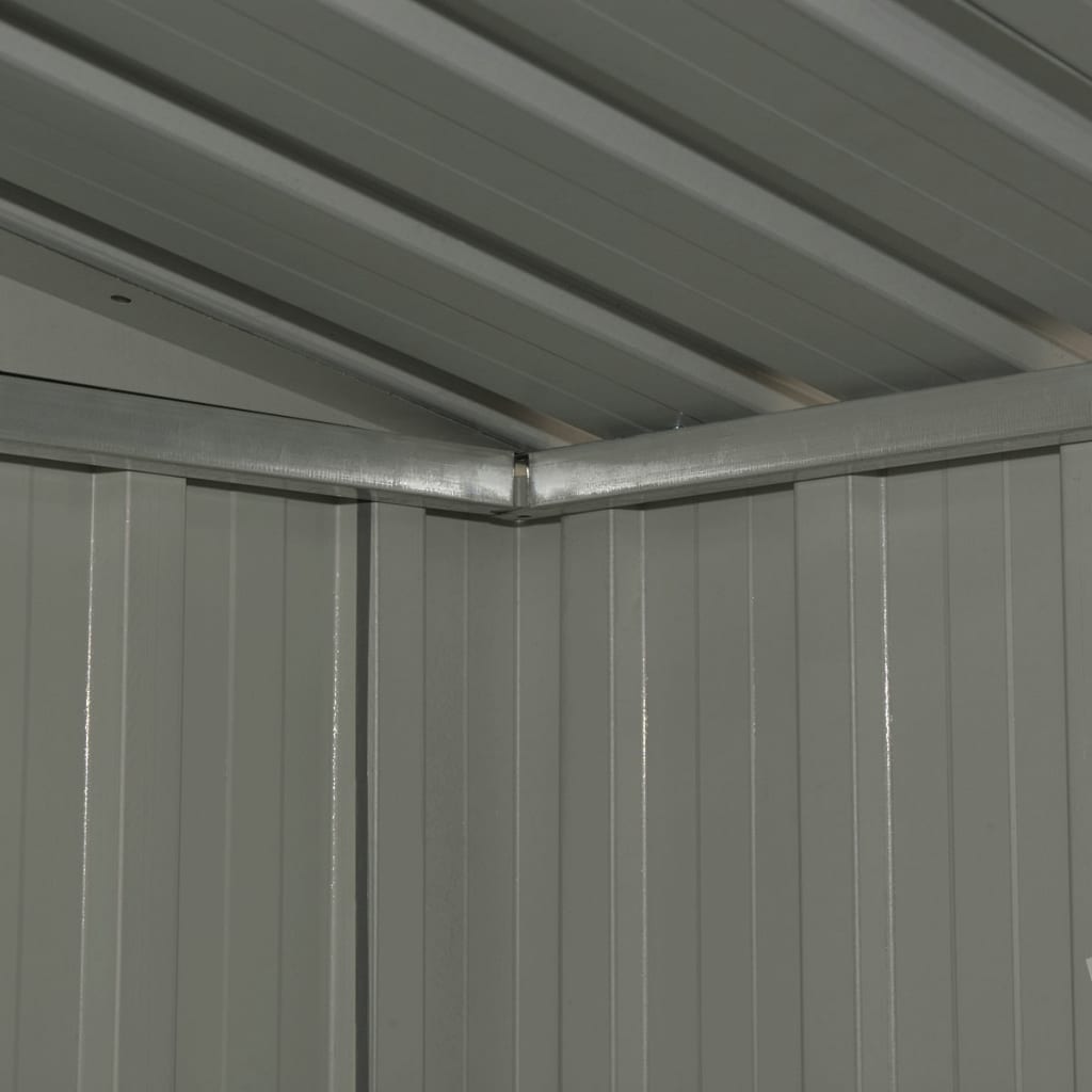 Abri de Jardin en Acier Galvanisé - 2,04m x 1,32m x 1,86m
