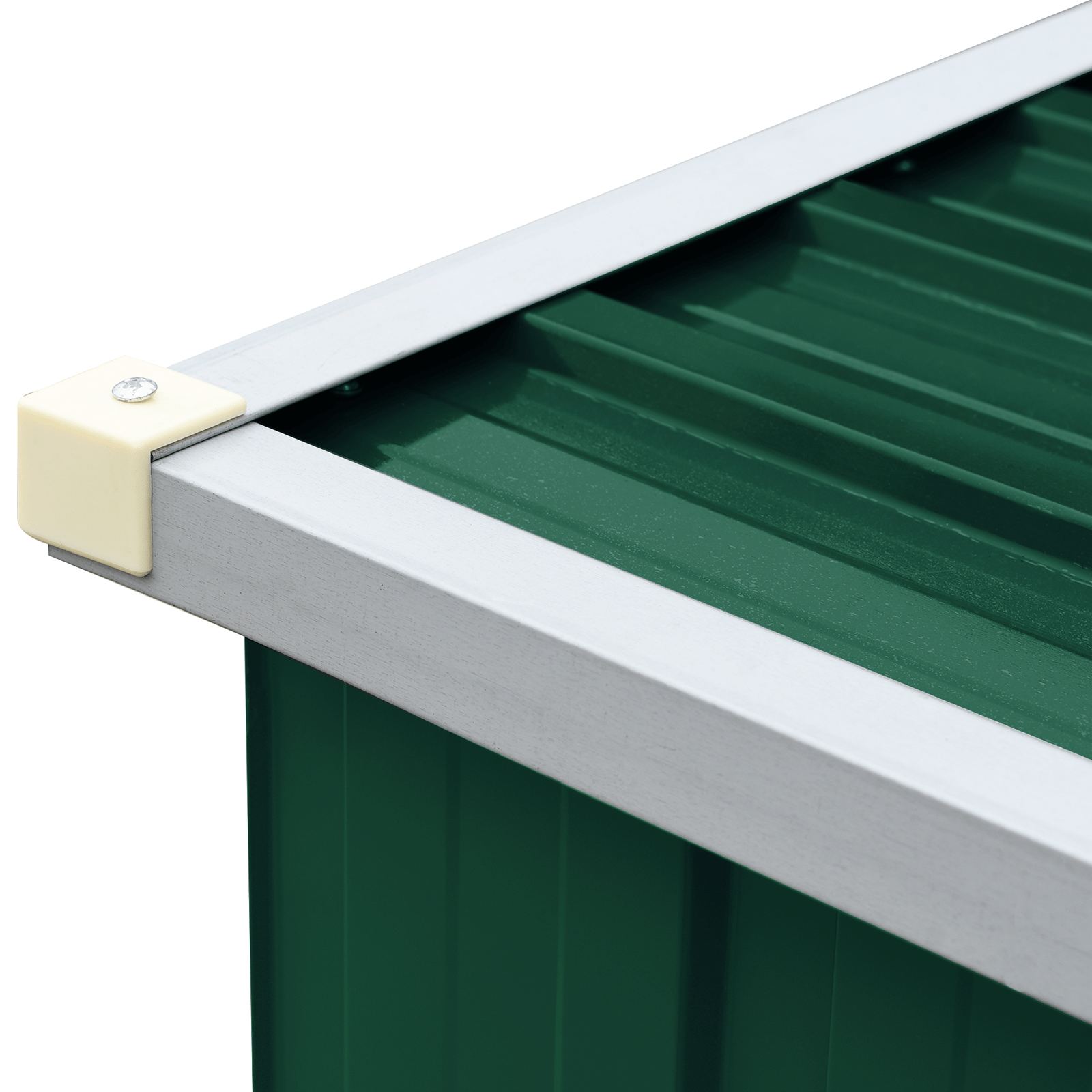 Abri à Bûches XXL en Acier Galvanisé - 3,30m x 0,84m x 1,52m