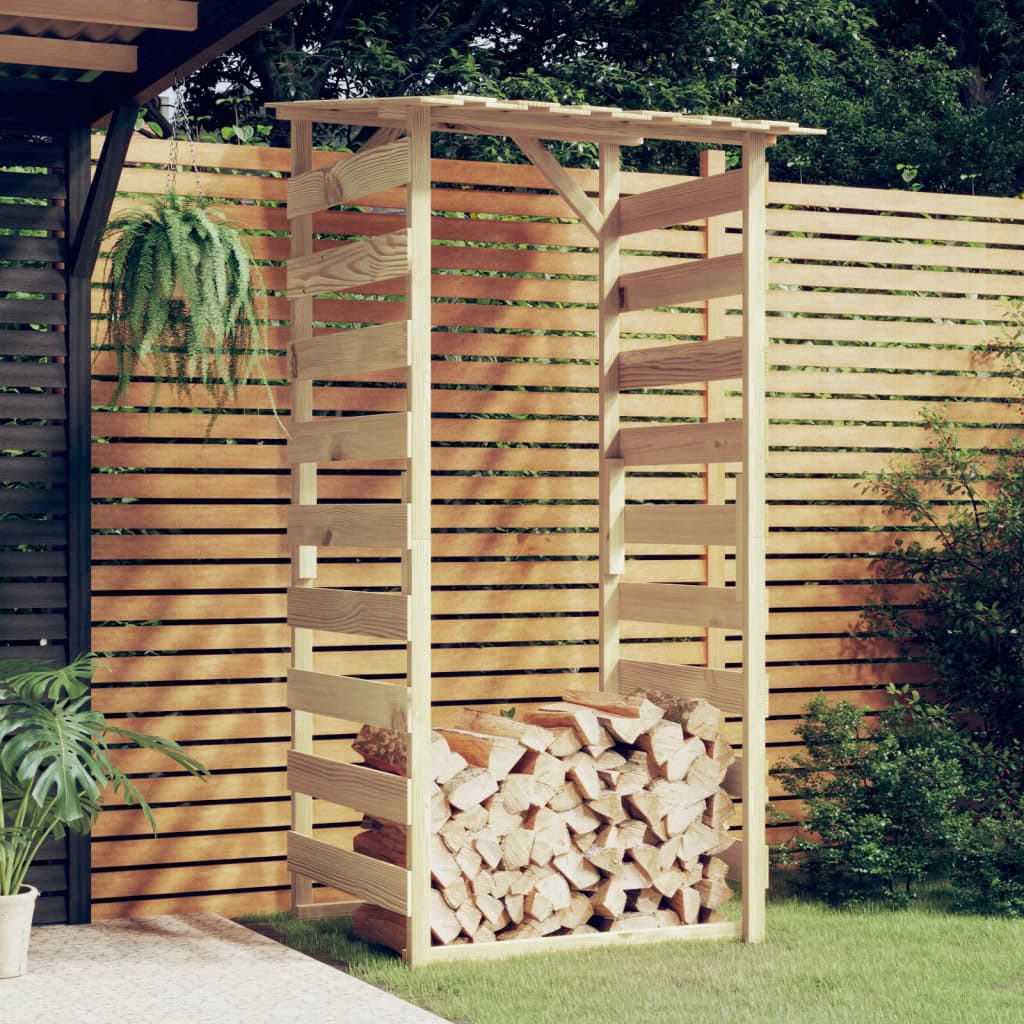 Abri à Bûches modulaire en Bois