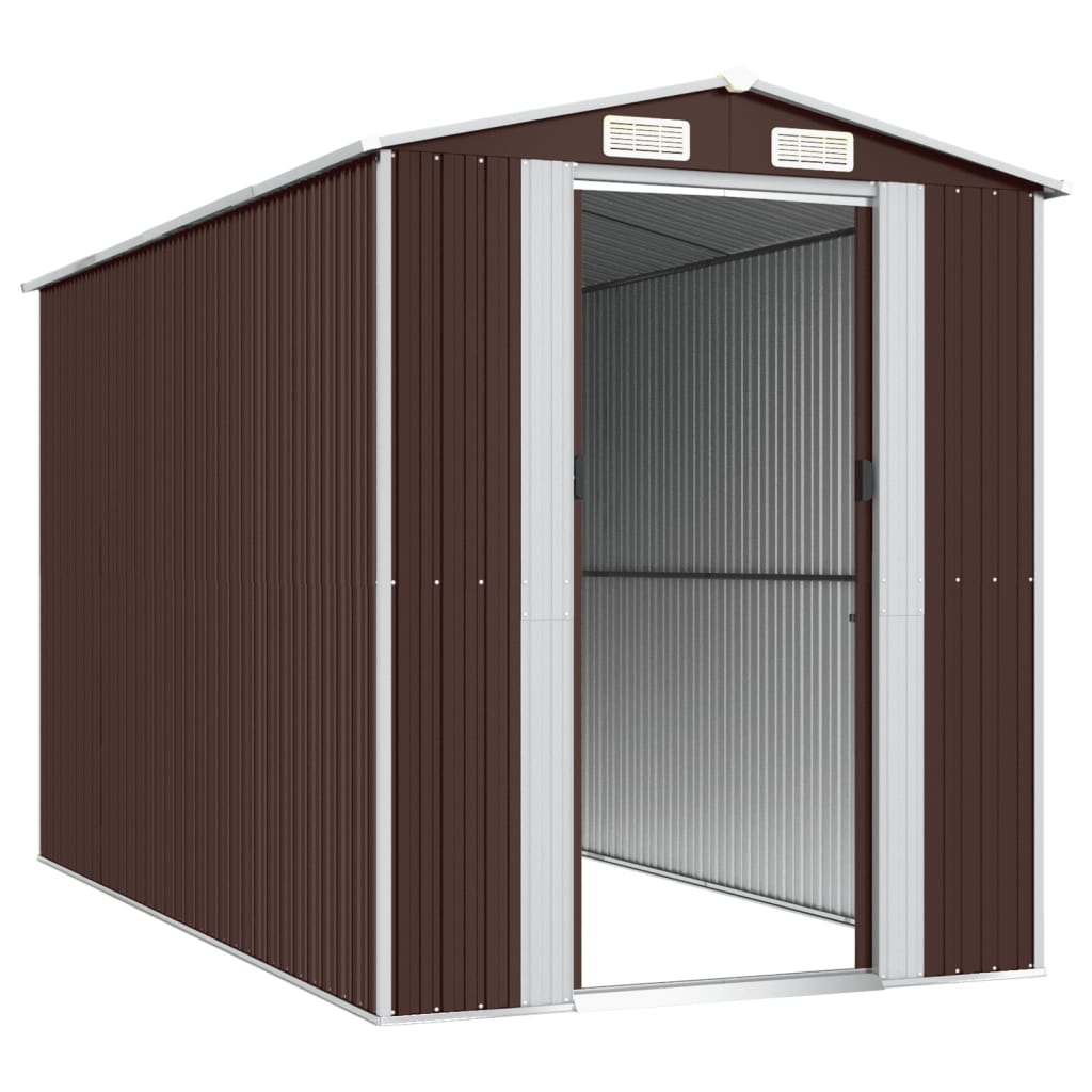 Abri de Jardin XXL modulable 10.21m/1.92m en Acier Galvanisé