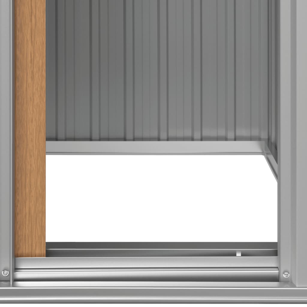 Abri de Jardin Compact en Acier - 1,26m x 0,98m x 1,77m