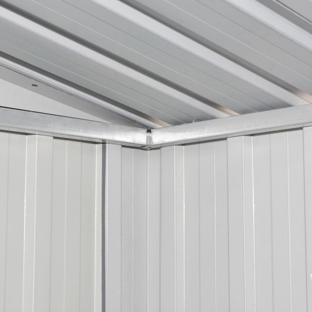 Abri de Jardin en Acier Galvanisé - 2,04m x 1,32m x 1,86m