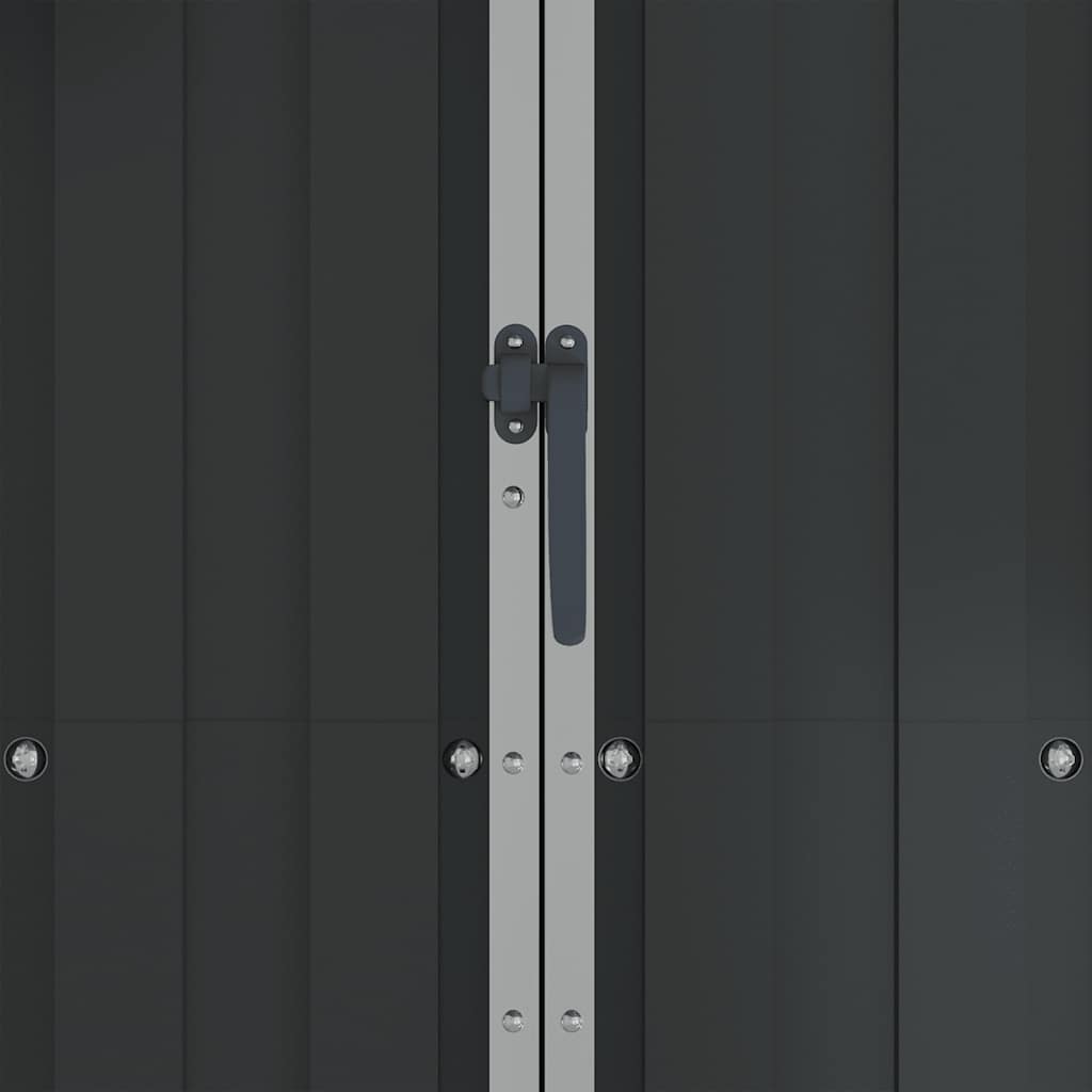 Armoire de Jardin Murale en Acier - 1,16m x 0,45m x 1,75m