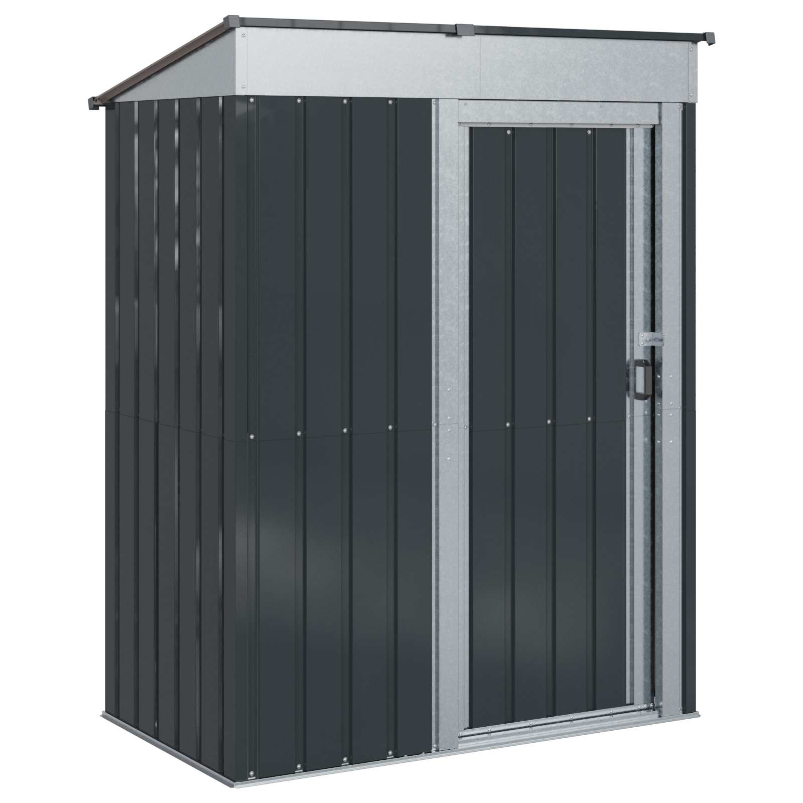 Abri de Jardin Design en Métal - 1,37m x 0,81m x 1,80m