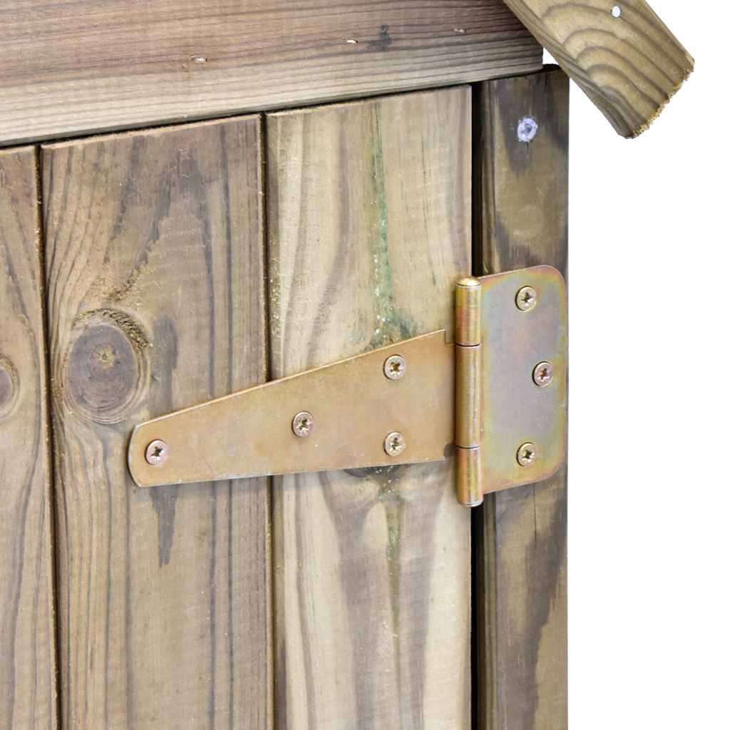 Abri à Outils Vertical en Bois 1.07m x 1.07m x 2.20m