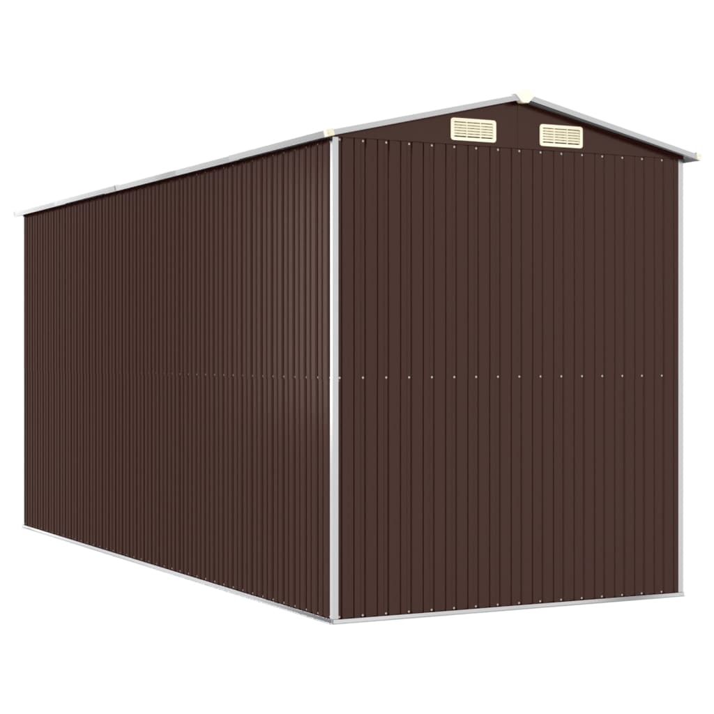 Abri de Jardin XXL modulable 10.21m/1.92m en Acier Galvanisé