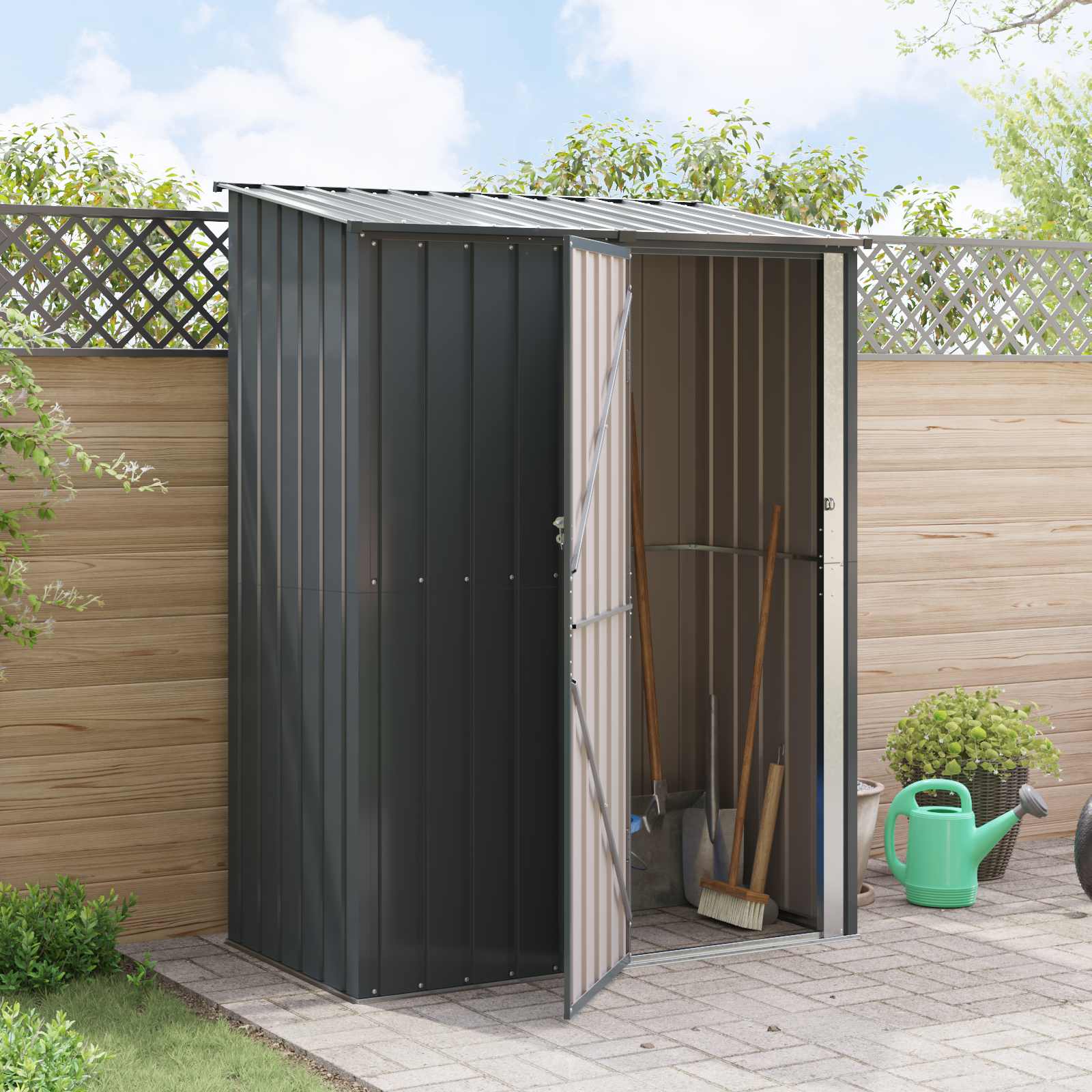 Cabanon de Jardin en Acier galvanisé