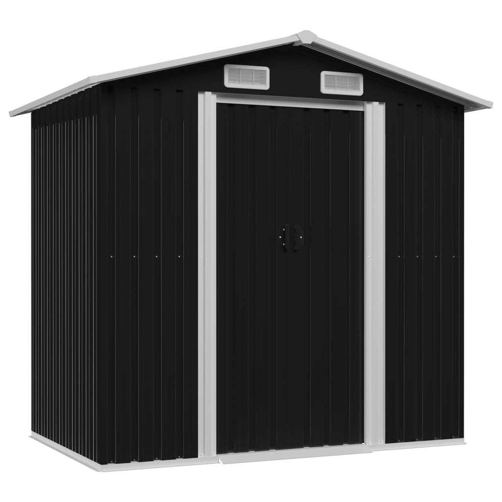 Abri de Jardin en Acier Galvanisé - 2,04m x 1,32m x 1,86m
