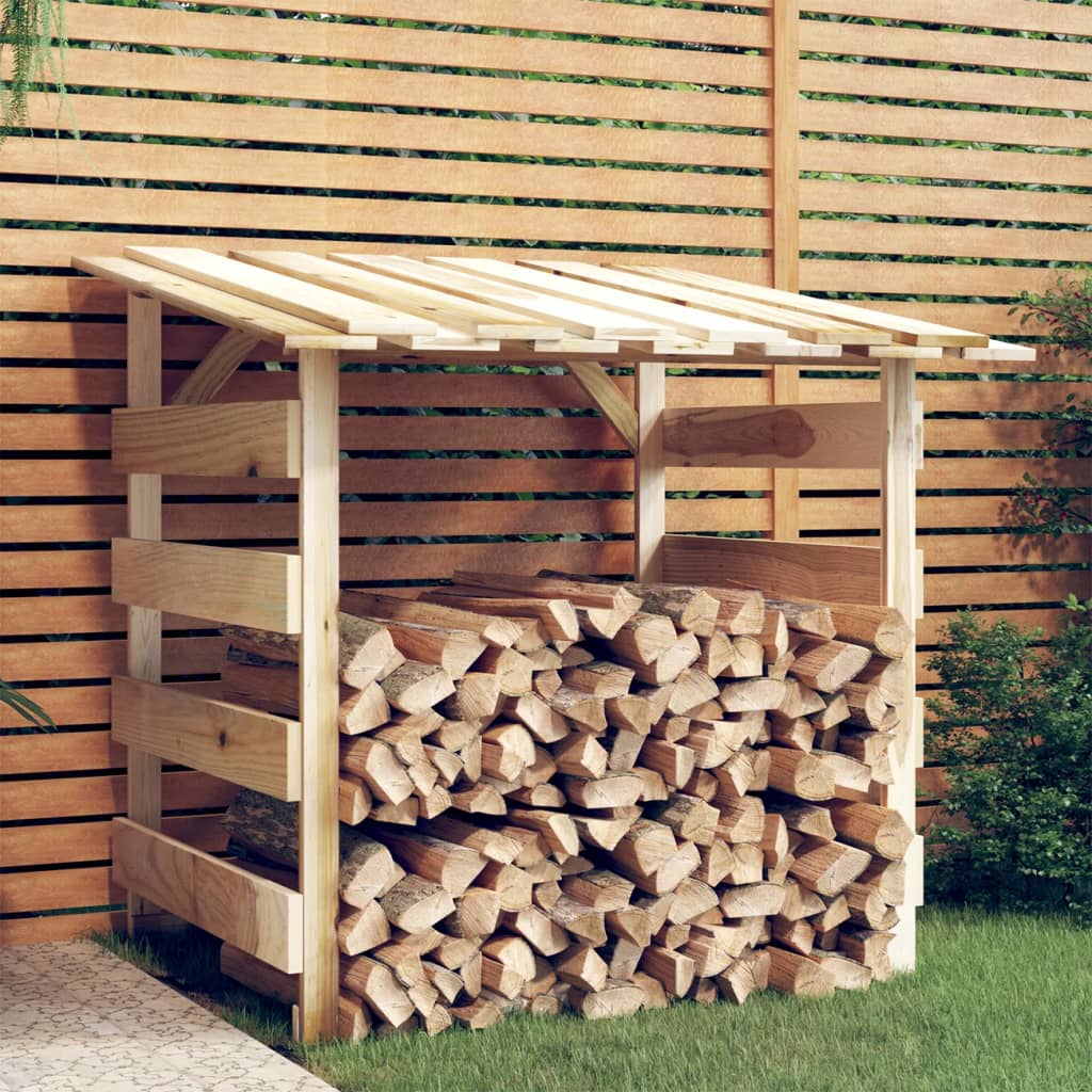 Abri à Bûches modulaire en Bois