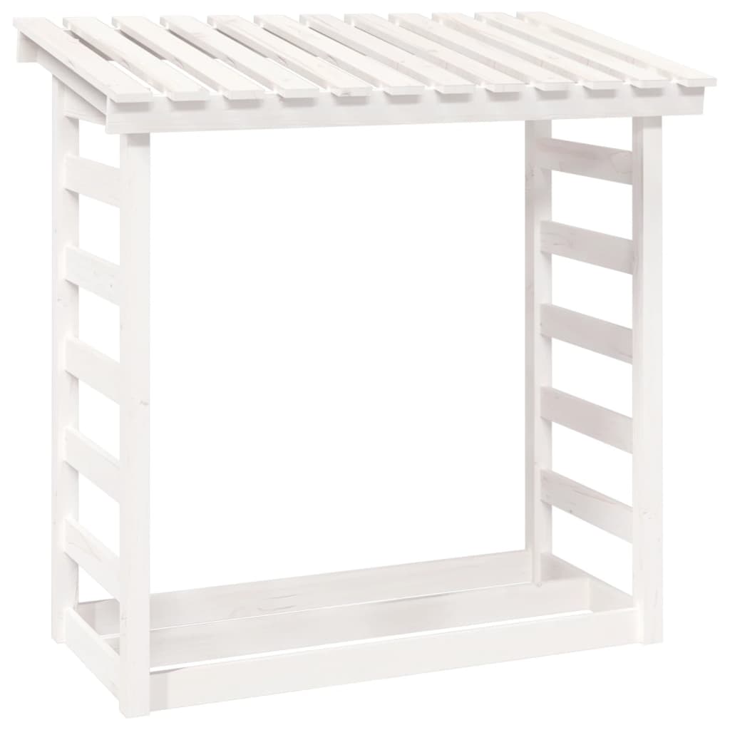 Abri à Bûches en Bois Massif - 1.08m x 0.65m x 1.10m/0.78m