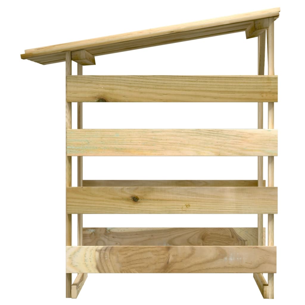 Abri à Bûches modulaire en Bois