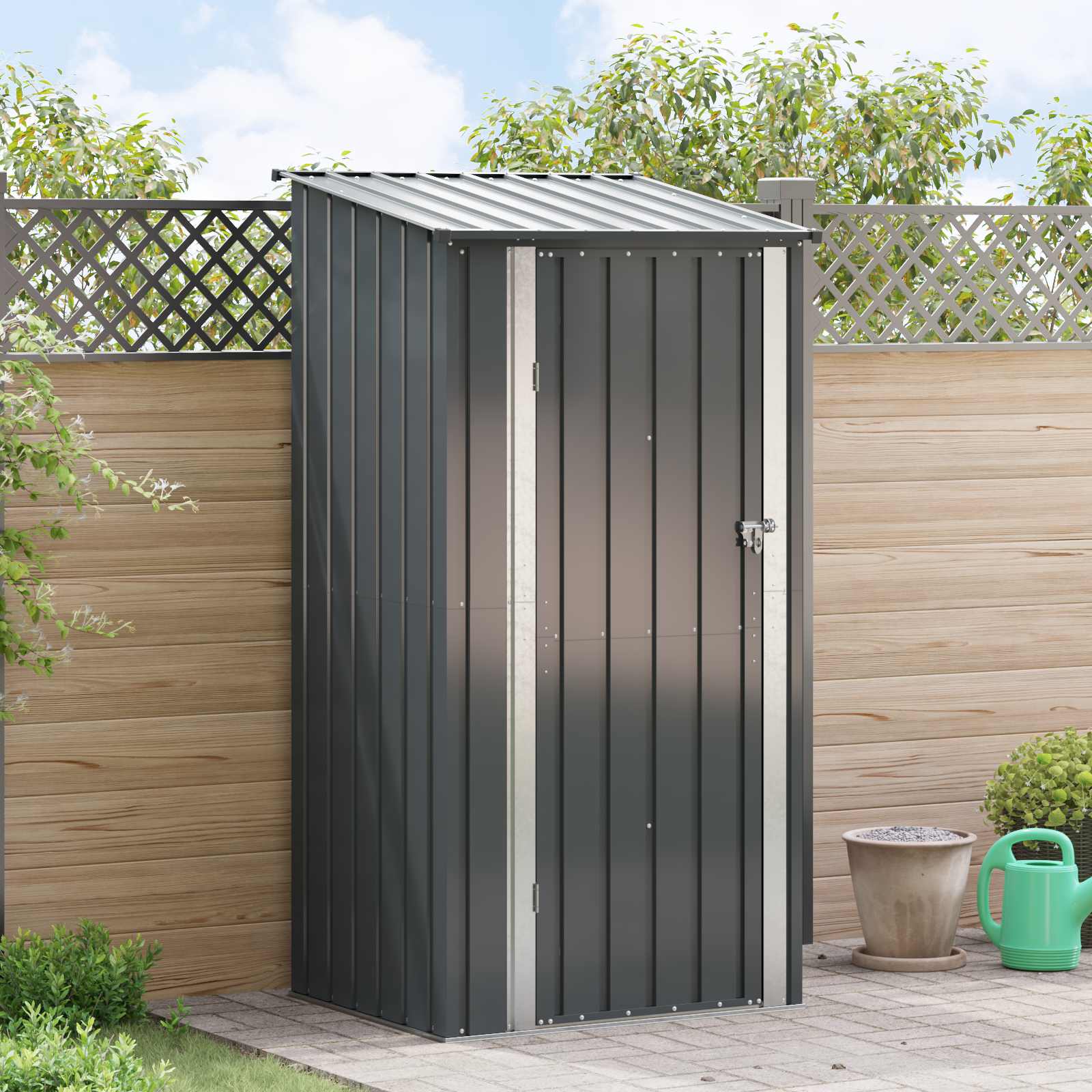 Cabanon de Jardin en Acier galvanisé