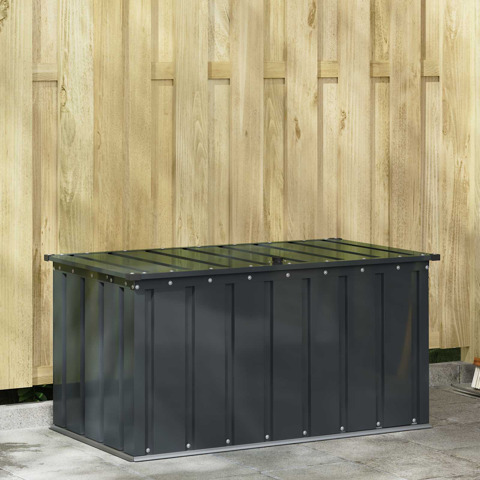 Coffre de Jardin en Acier avec Serrure - 252L / 371L