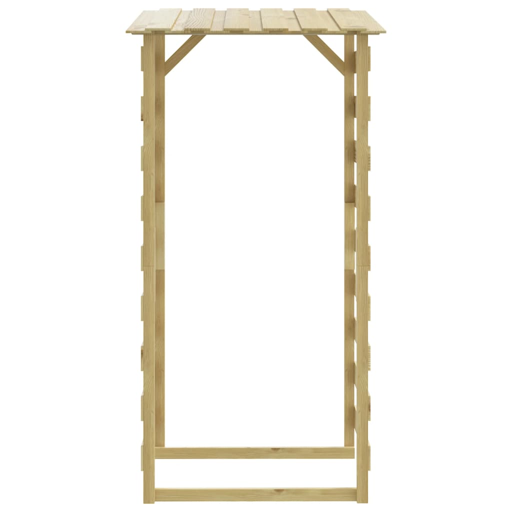 Abri à Bûches modulaire en Bois