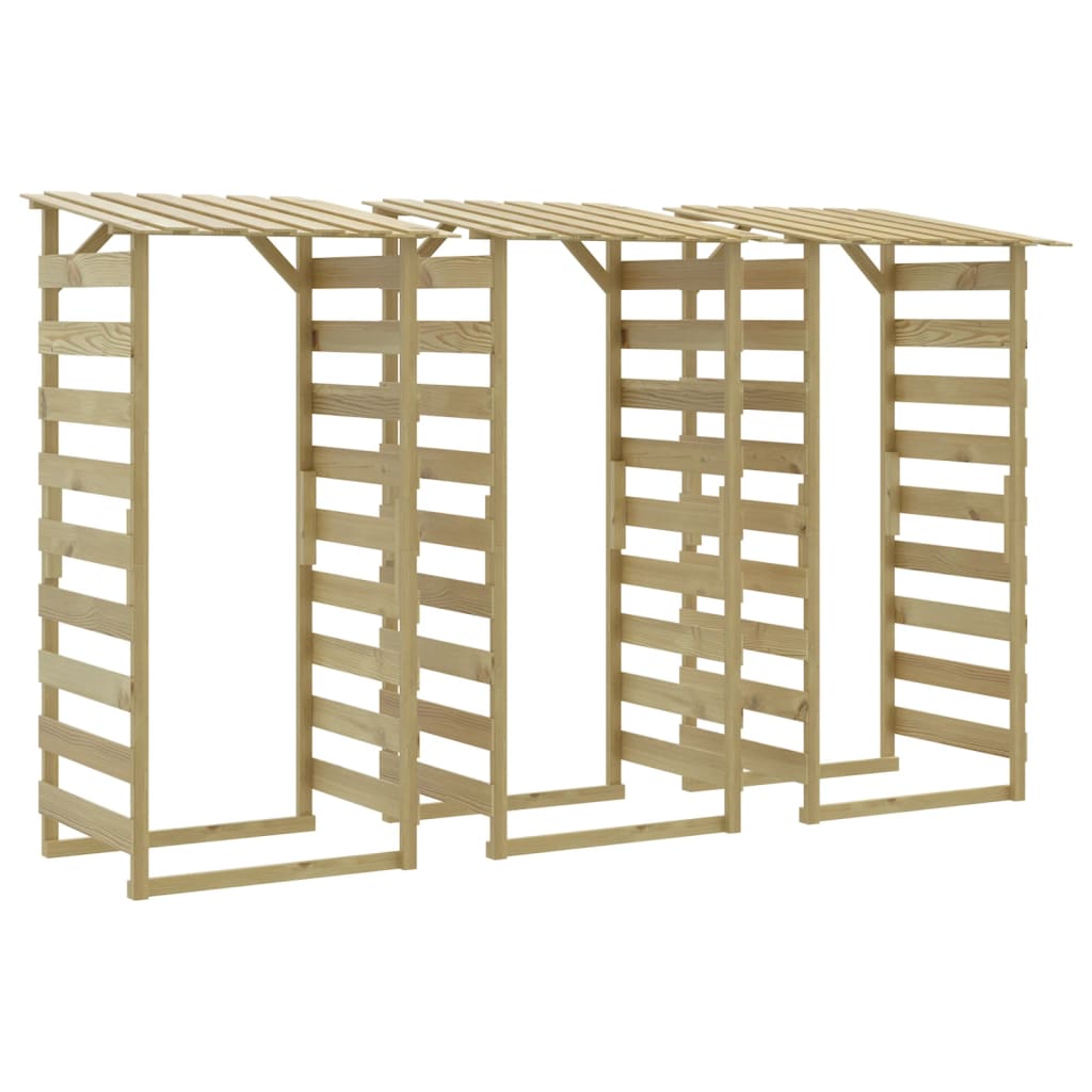 Abri à Bûches modulaire en Bois