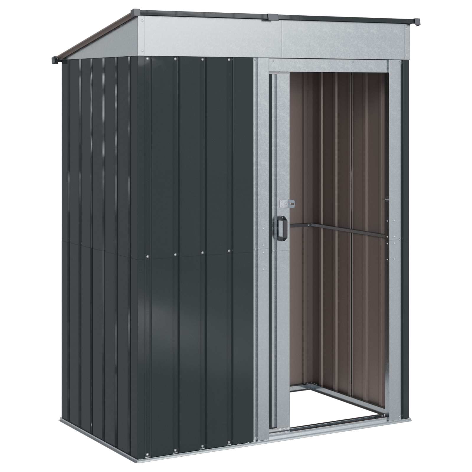 Abri de Jardin Design en Métal - 1,37m x 0,81m x 1,80m