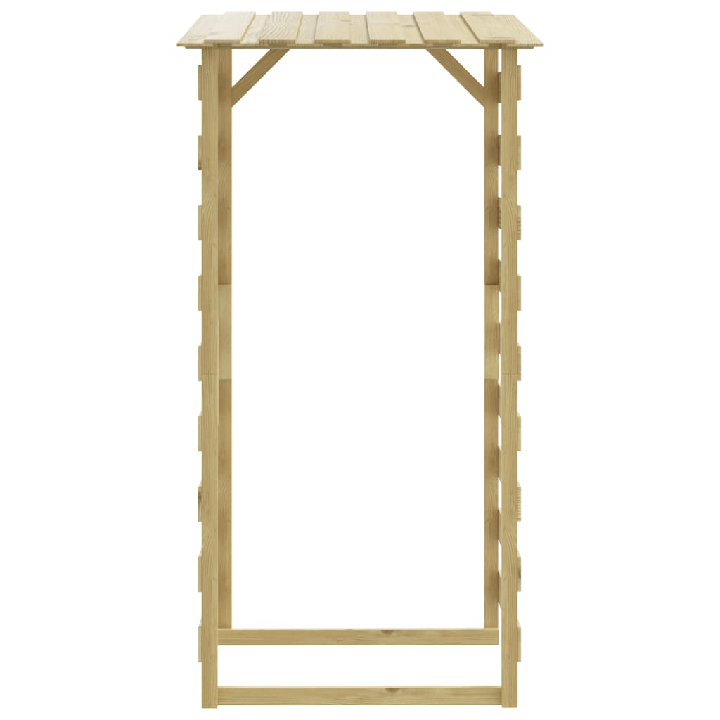 Abri à Bûches modulaire en Bois