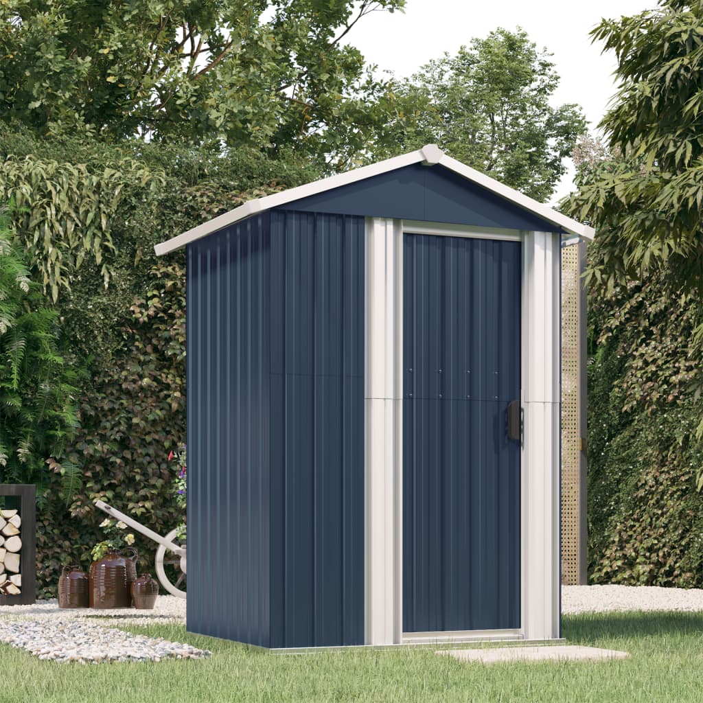 Abri de Jardin Compact en Acier - 1,26m x 0,98m x 1,77m