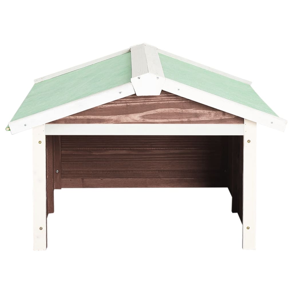 Abri pour Robot Tondeuse en Bois - 72x87x50cm