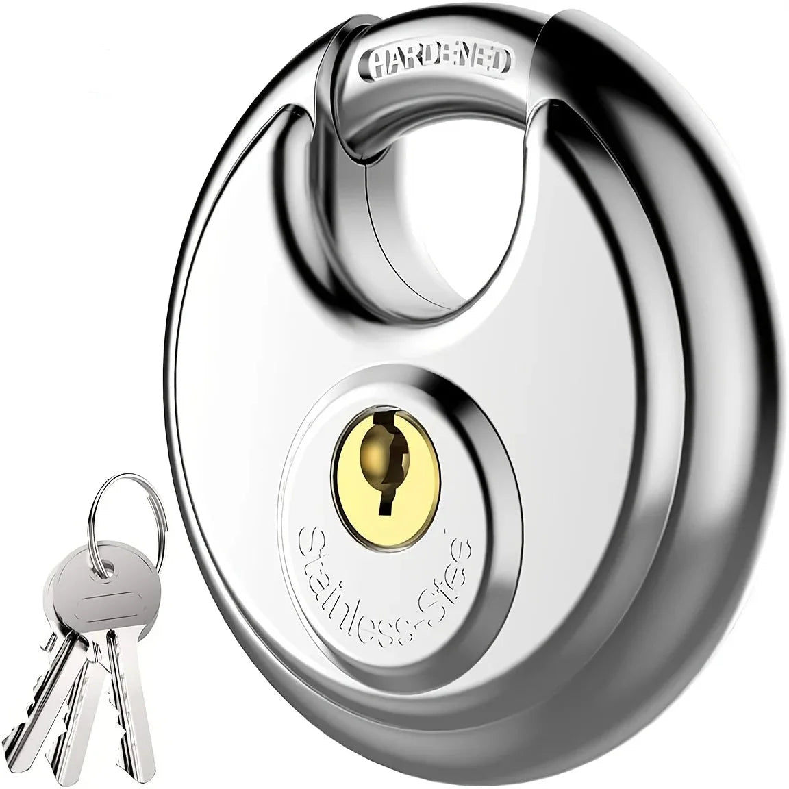 Cadenas à Disque Blindé en Acier Inoxydable