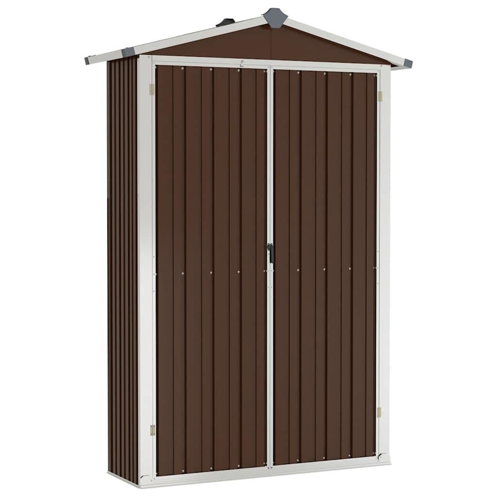 Armoire de Jardin Murale en Acier - 1,16m x 0,45m x 1,75m