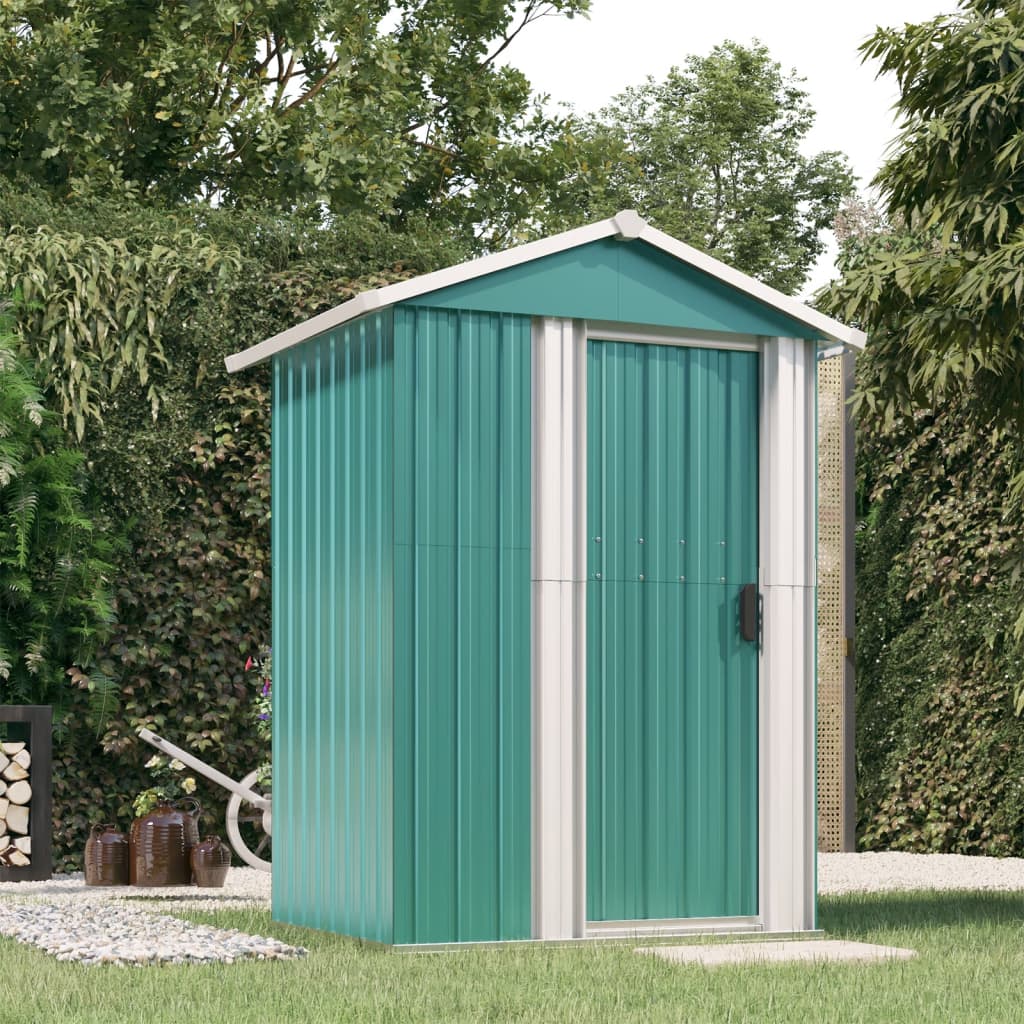 Abri de Jardin Compact en Acier - 1,26m x 0,98m x 1,77m