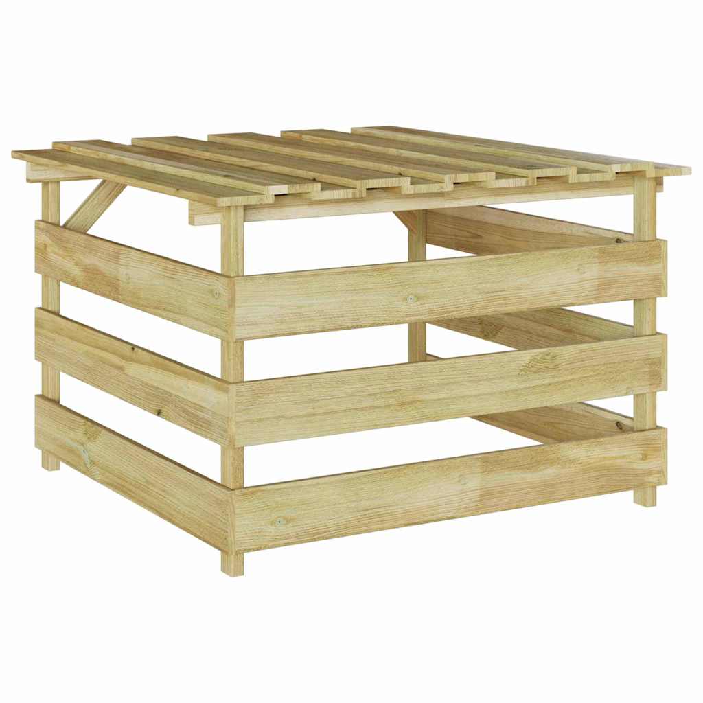 Abri pour Robot Tondeuse en bois - 0.84m x 0.80m x 0.56m