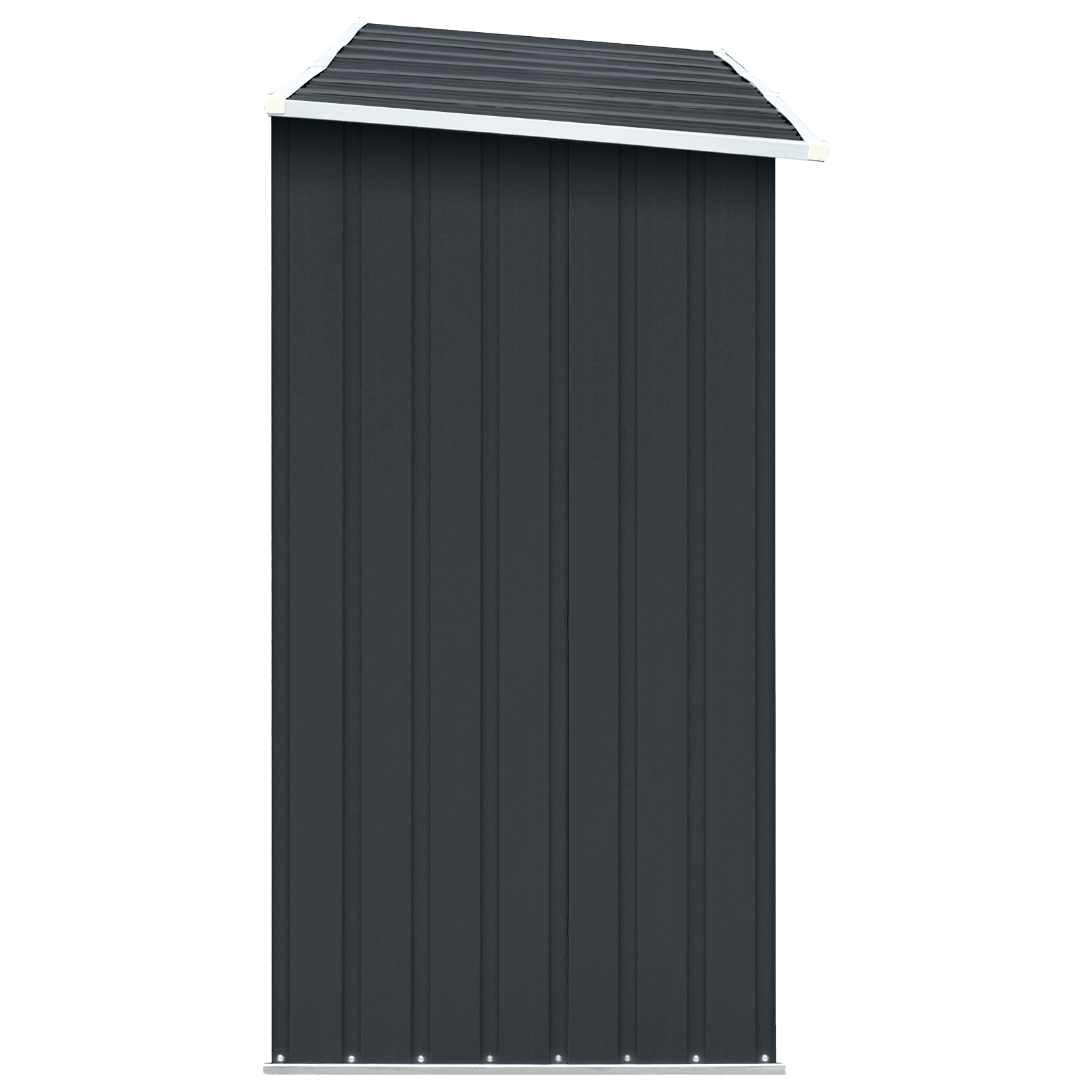 Abri à Bûches XXL en Acier Galvanisé - 3,30m x 0,84m x 1,52m