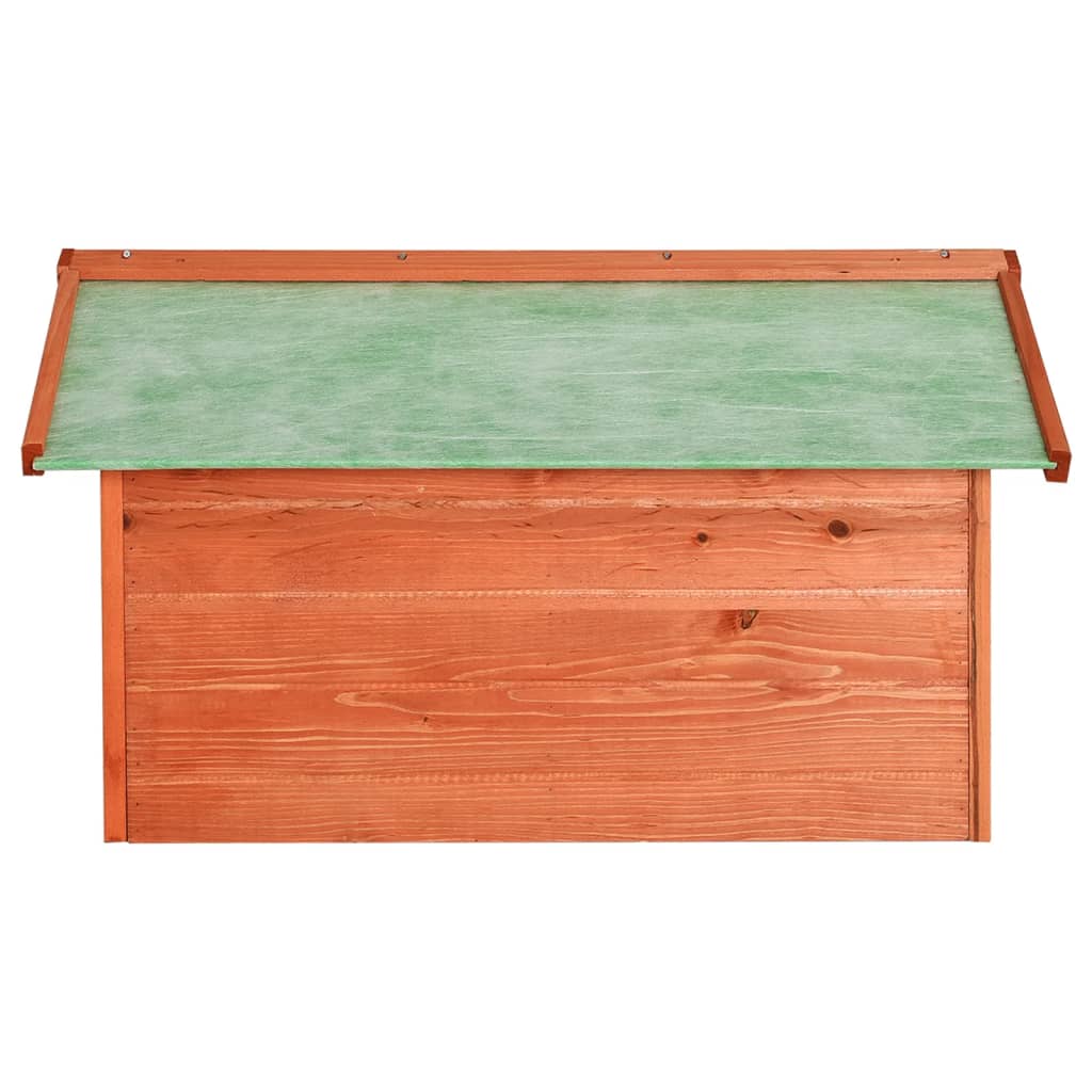 Abri pour Robot Tondeuse en Bois - 72x87x50cm