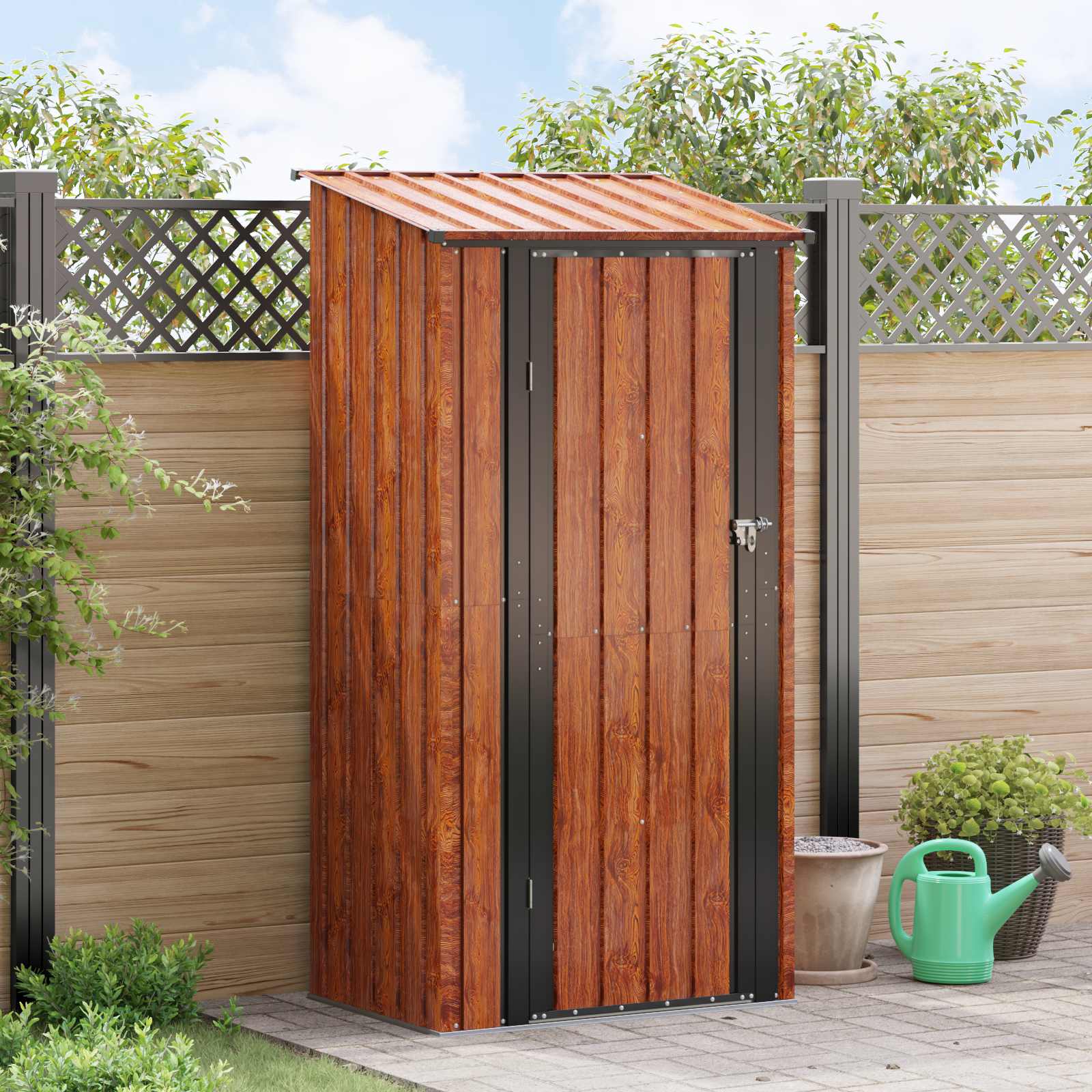 Cabanon de Jardin en Acier galvanisé