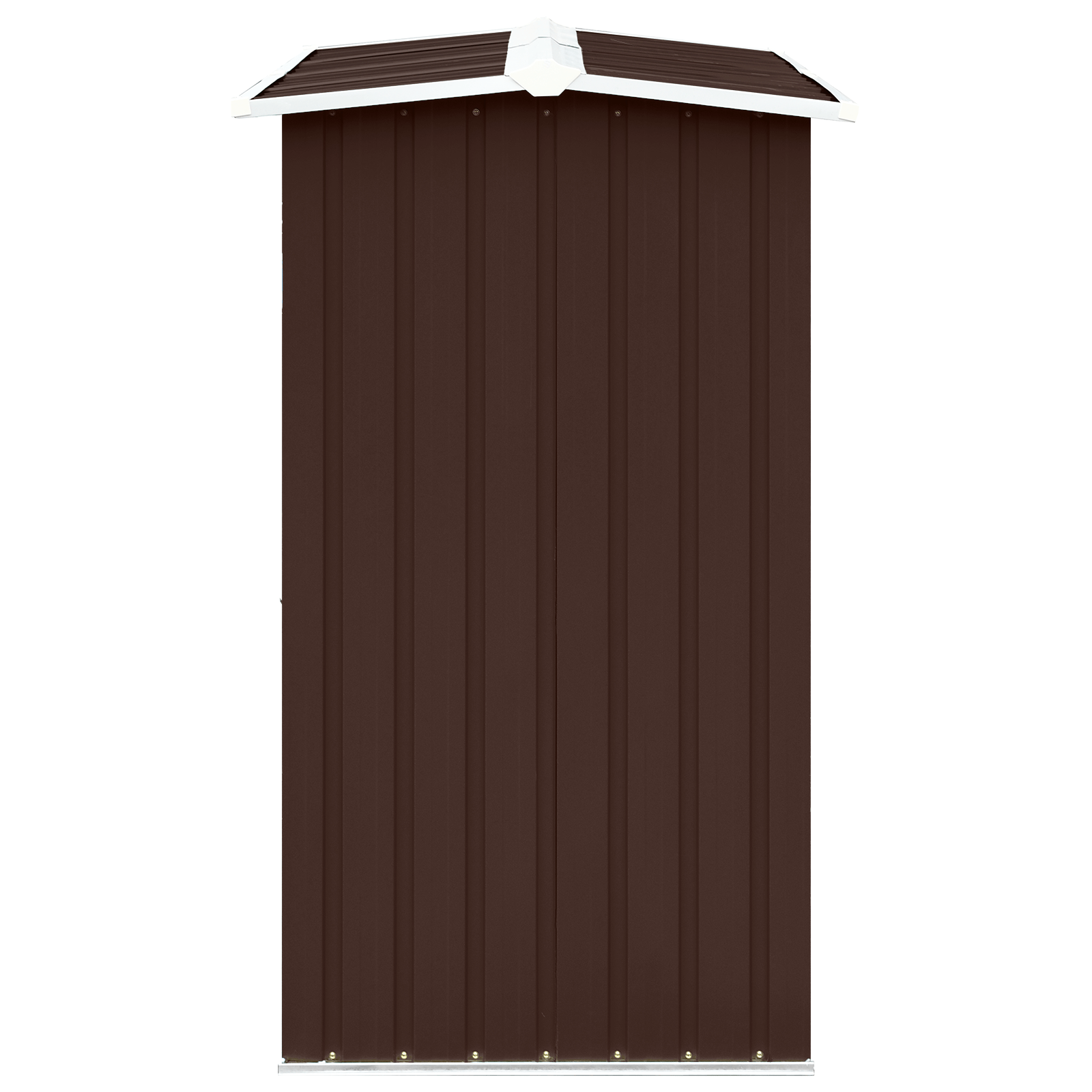 Abri à Bûches en Acier Galvanisé - 1,72m x 0,91m x 1,54m