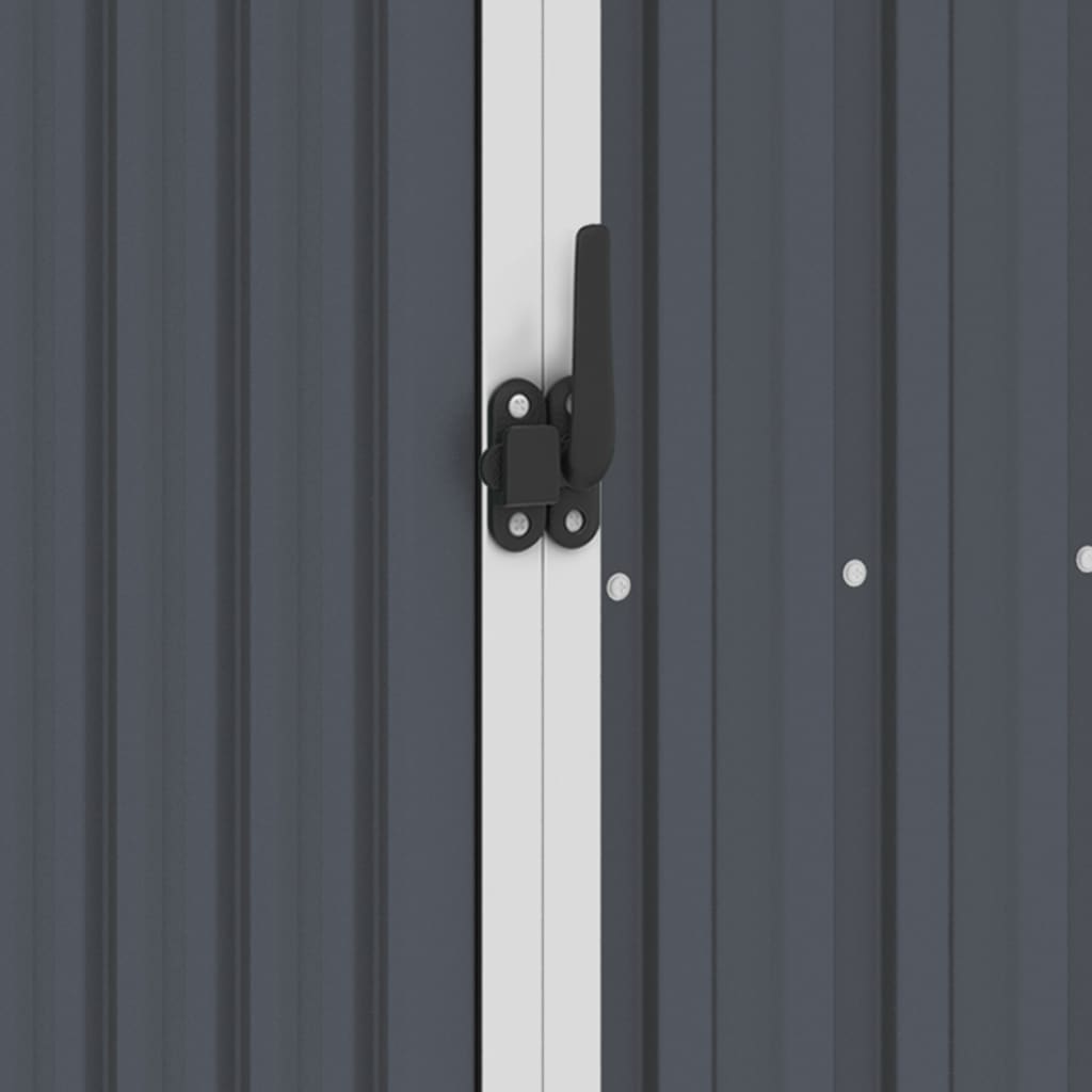 Abri à outils en Acier Galvanisé - 0,87m x 0,98m x 1,59m