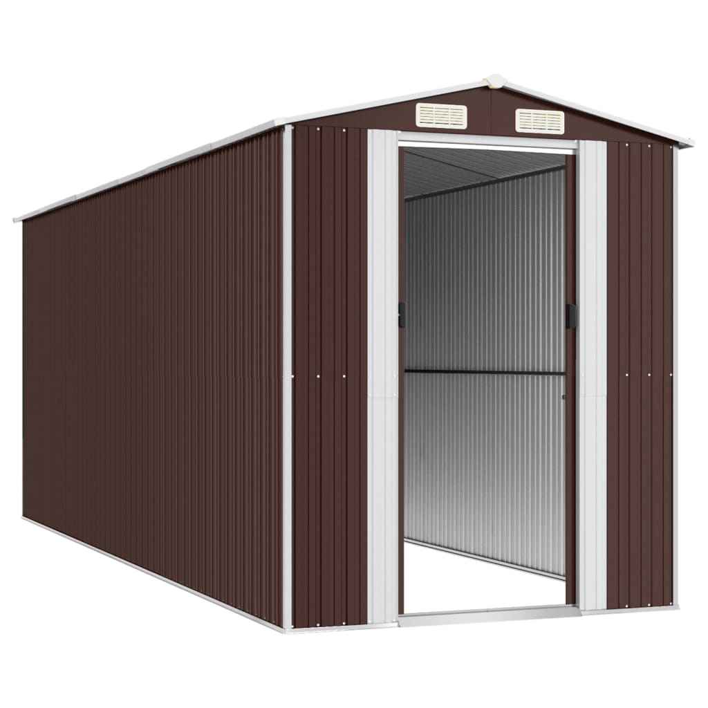 Abri de Jardin XXL modulable 10.21m/1.92m en Acier Galvanisé