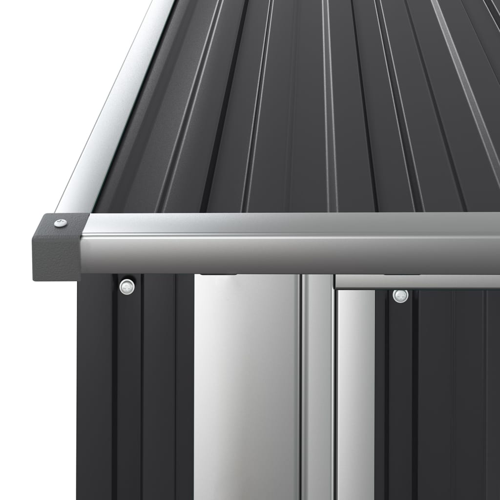 Abri à outils en Acier Galvanisé - 1,81m x 0,97m x 2,10m