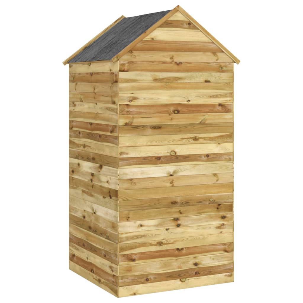 Abri à Outils Vertical en Bois 1.07m x 1.07m x 2.20m