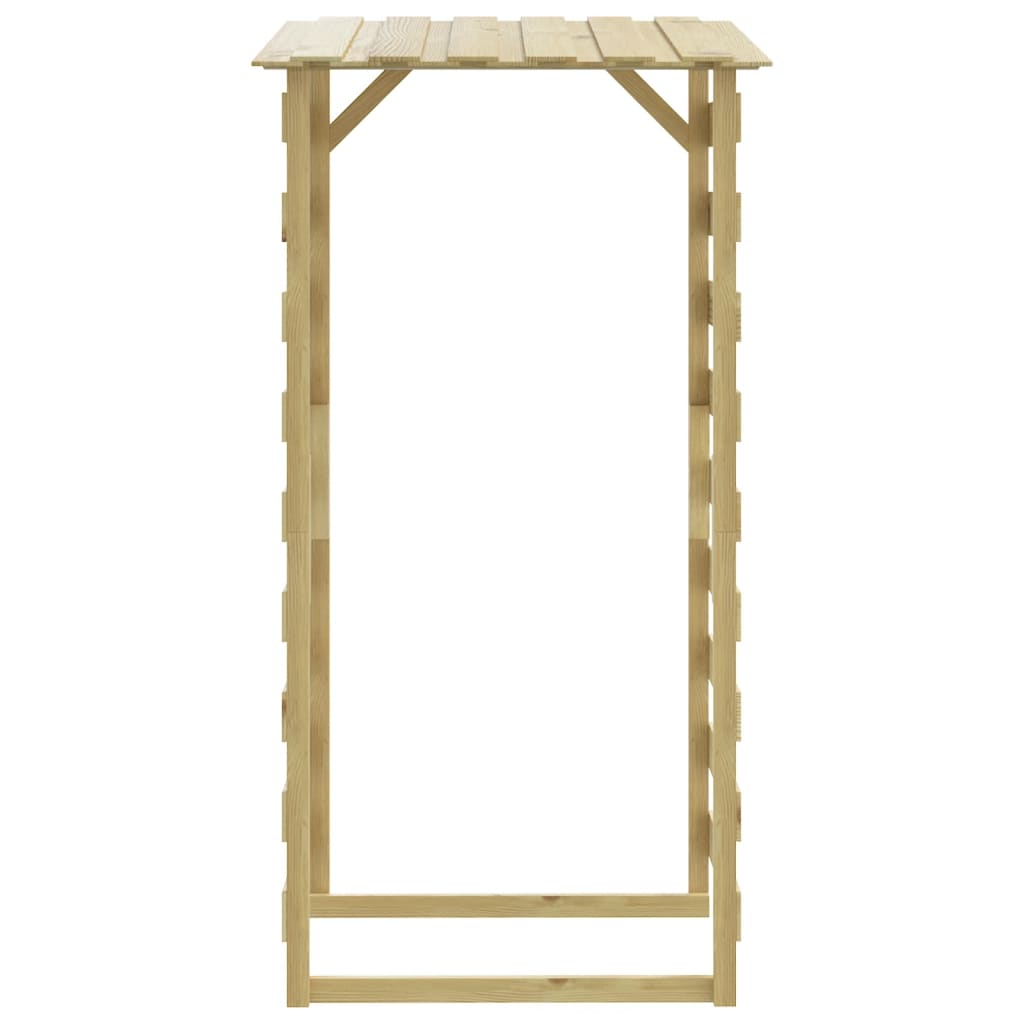 Abri à Bûches modulaire en Bois