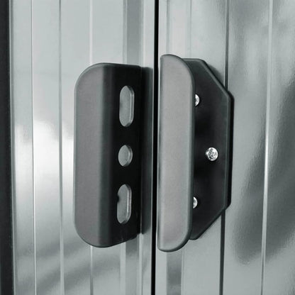 Abri de Jardin en Acier Galvanisé - 2,04m x 1,32m x 1,86m