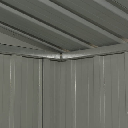 Abri de Jardin en Acier Galvanisé - 2,04m x 1,32m x 1,86m