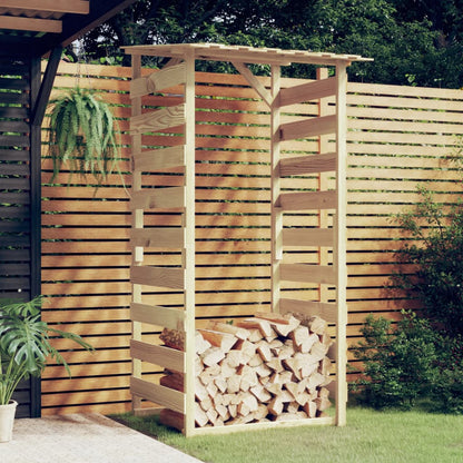 Abri à Bûches modulaire en Bois