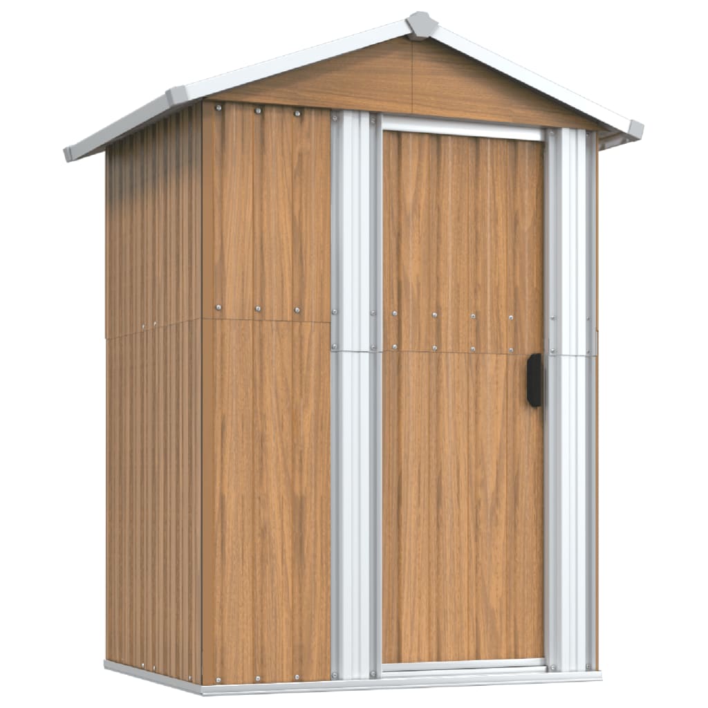 Abri de Jardin Compact en Acier - 1,26m x 0,98m x 1,77m