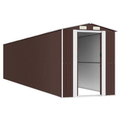 Abri de Jardin XXL modulable 10.21m/1.92m  en Acier Galvanisé