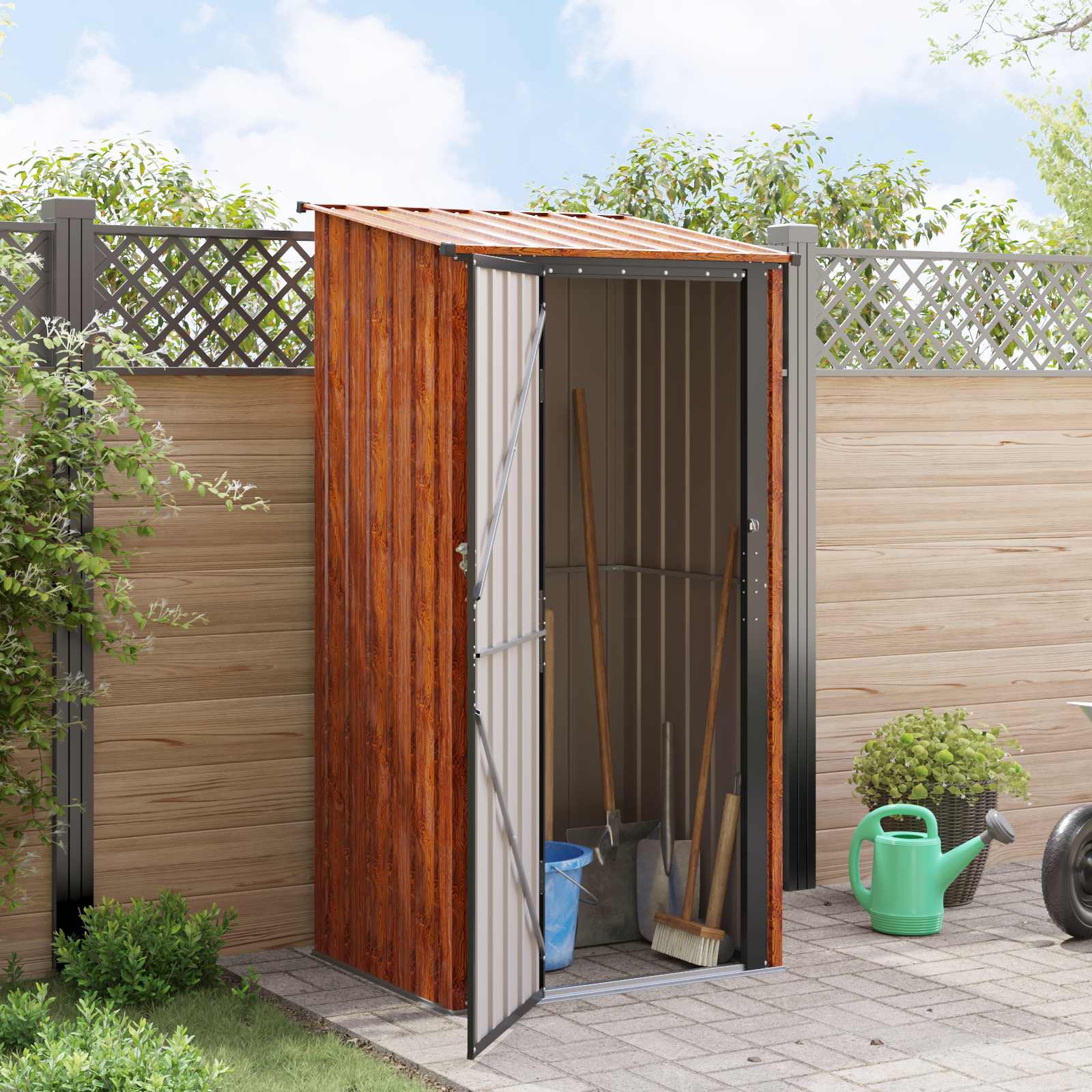 Cabanon de Jardin en Acier galvanisé