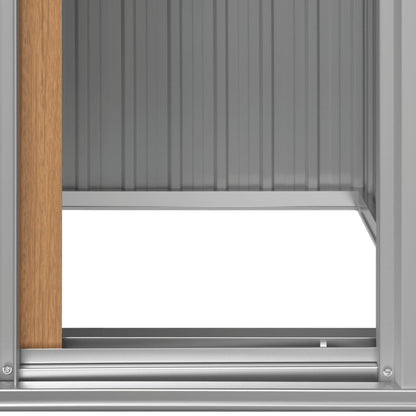 Abri de Jardin Compact en Acier - 1,26m x 0,98m x 1,77m