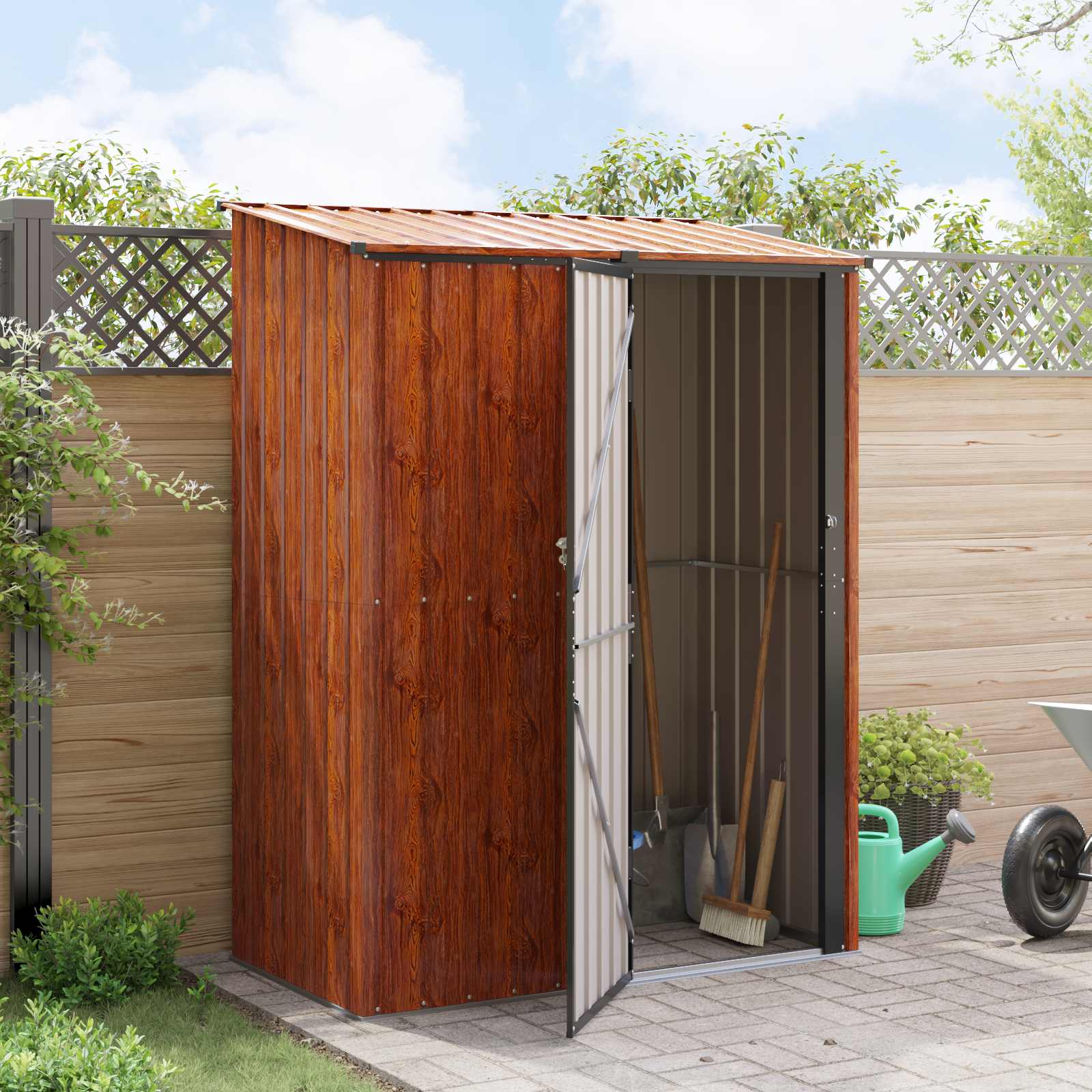 Cabanon de Jardin en Acier galvanisé