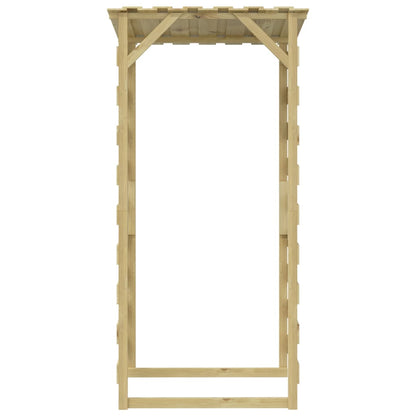 Abri à Bûches modulaire en Bois