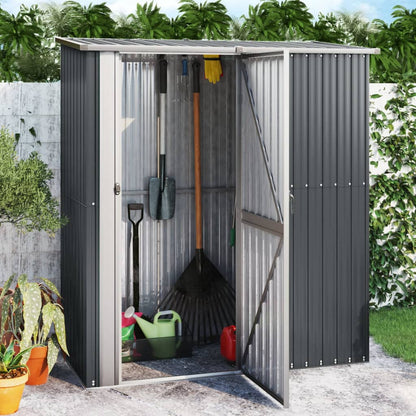Abri à outils en Acier Galvanisé - 1,81m x 0,97m x 2,10m