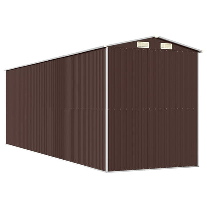 Abri de Jardin XXL modulable 10.21m/1.92m  en Acier Galvanisé
