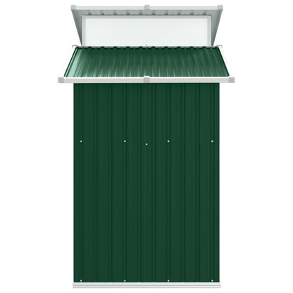 Abri de Jardin 2-en-1 en Acier Galvanisé avec Toit Lumineux - 2,70m x 1,30m x 2,08m