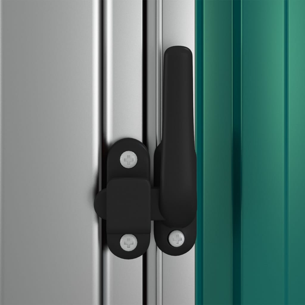 Abri à outils en Acier Galvanisé - 1,81m x 0,97m x 2,10m