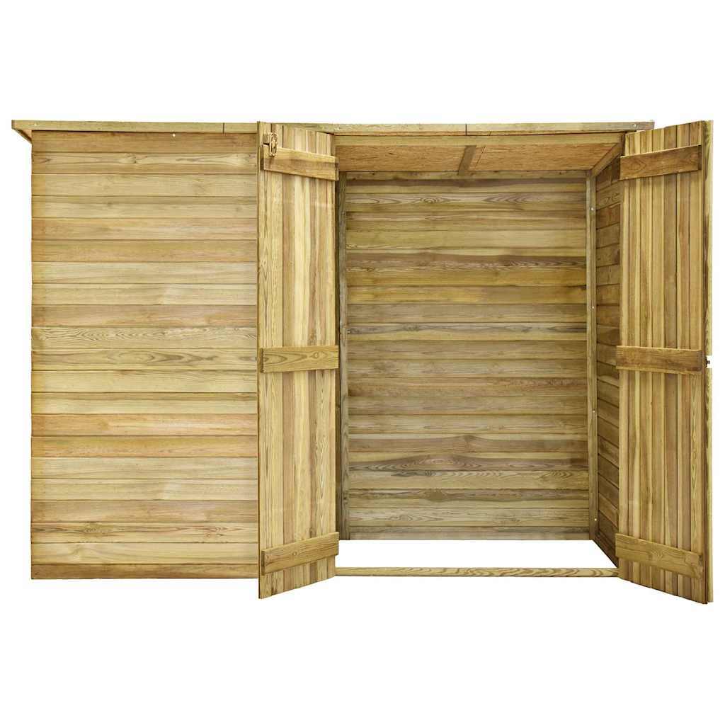 Abri à Vélos en Bois - 2.32m x 1.10m x 1.70m